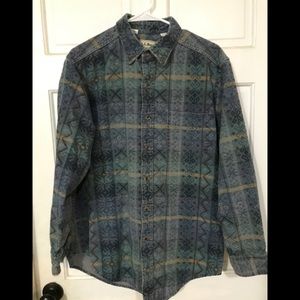 Men’s Large LL Bean Chamois shirt